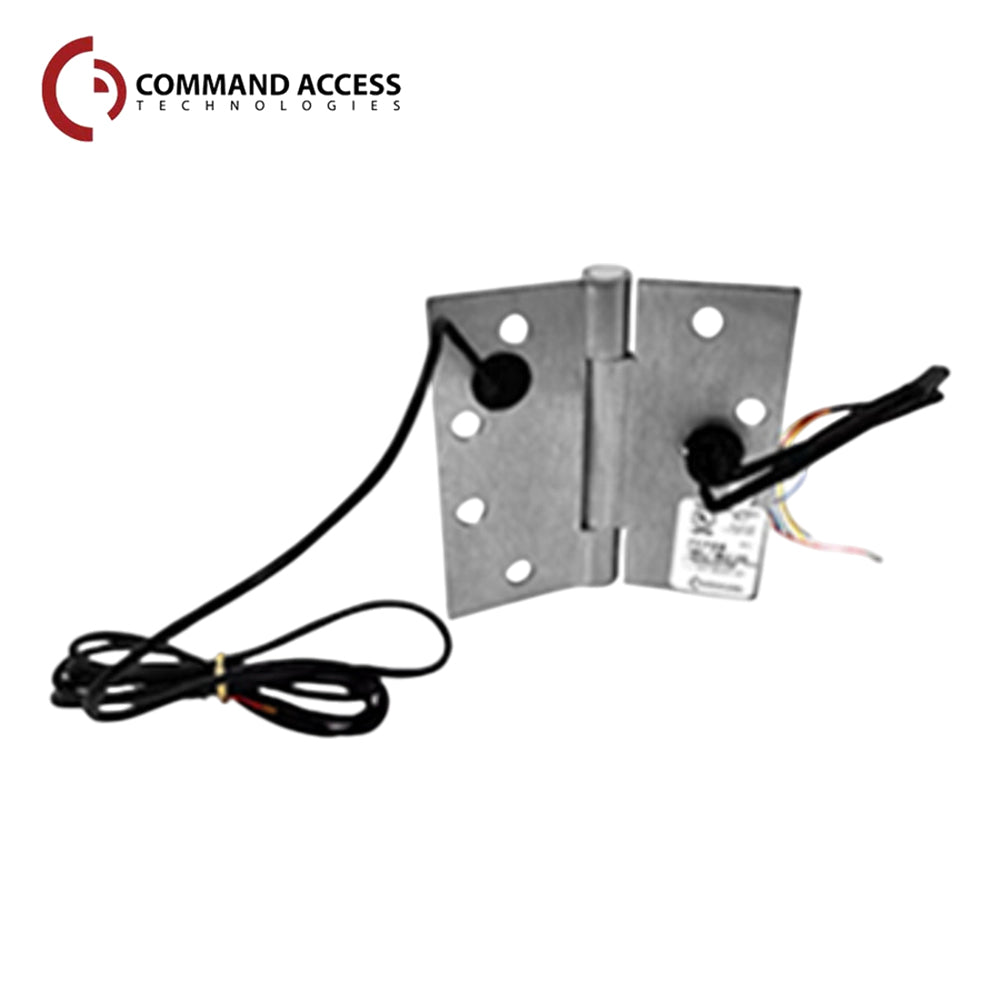 Command Access - ETM-CB85 - Energy Transfer Monitor Hinge - 3 Knuckle Heavy Weight - Brass Base Material - US9 (Bright Bronze-611)