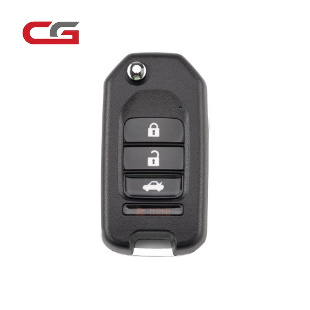 CGDI - A10-3-1 - Honda Style (Flip-3+1BTN) 4 Buttons Wire Remote