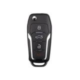 CGDI - A12-3-1 - Ford Style (Flip-4BTN-Unmovable Key Ring) 4 Buttons Wire Remote