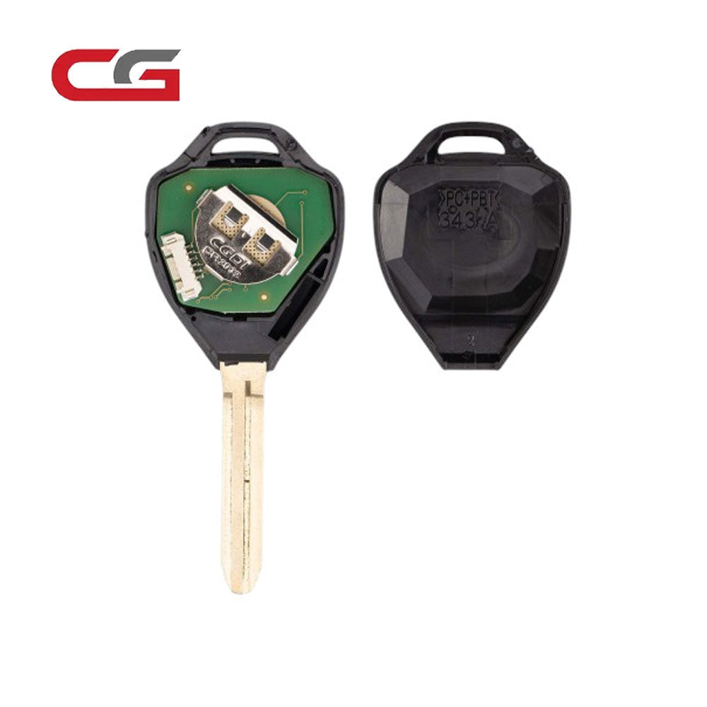 CGDI - C13-000010 - Toyota Style (3+1) 4 Buttons Wire Remote
