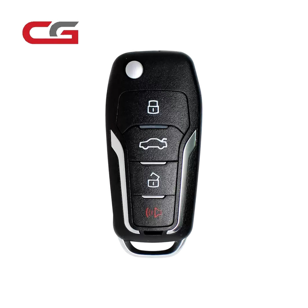 CGDI - C14-000006 - 4 Button Ford Style Universal Wireless Remote