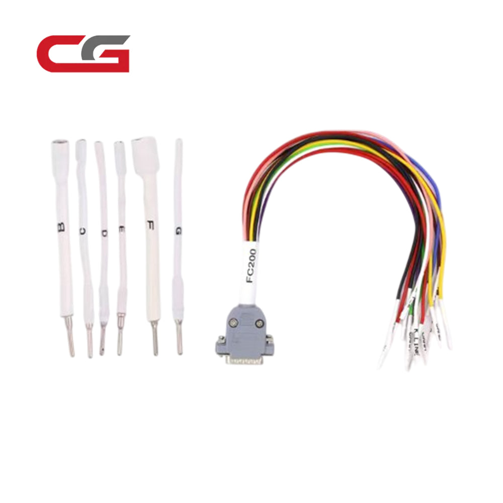 CG FC200 DB15 ECU Bench Adapter Cable Set & Multifunctional Probe Wiring Harness with GPT2 and GPT3