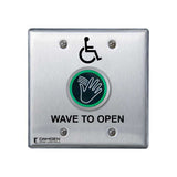 Camden - CM-241 - ValueWave+ Microwave Hands-Free Touchless Switch - Red/Green LED