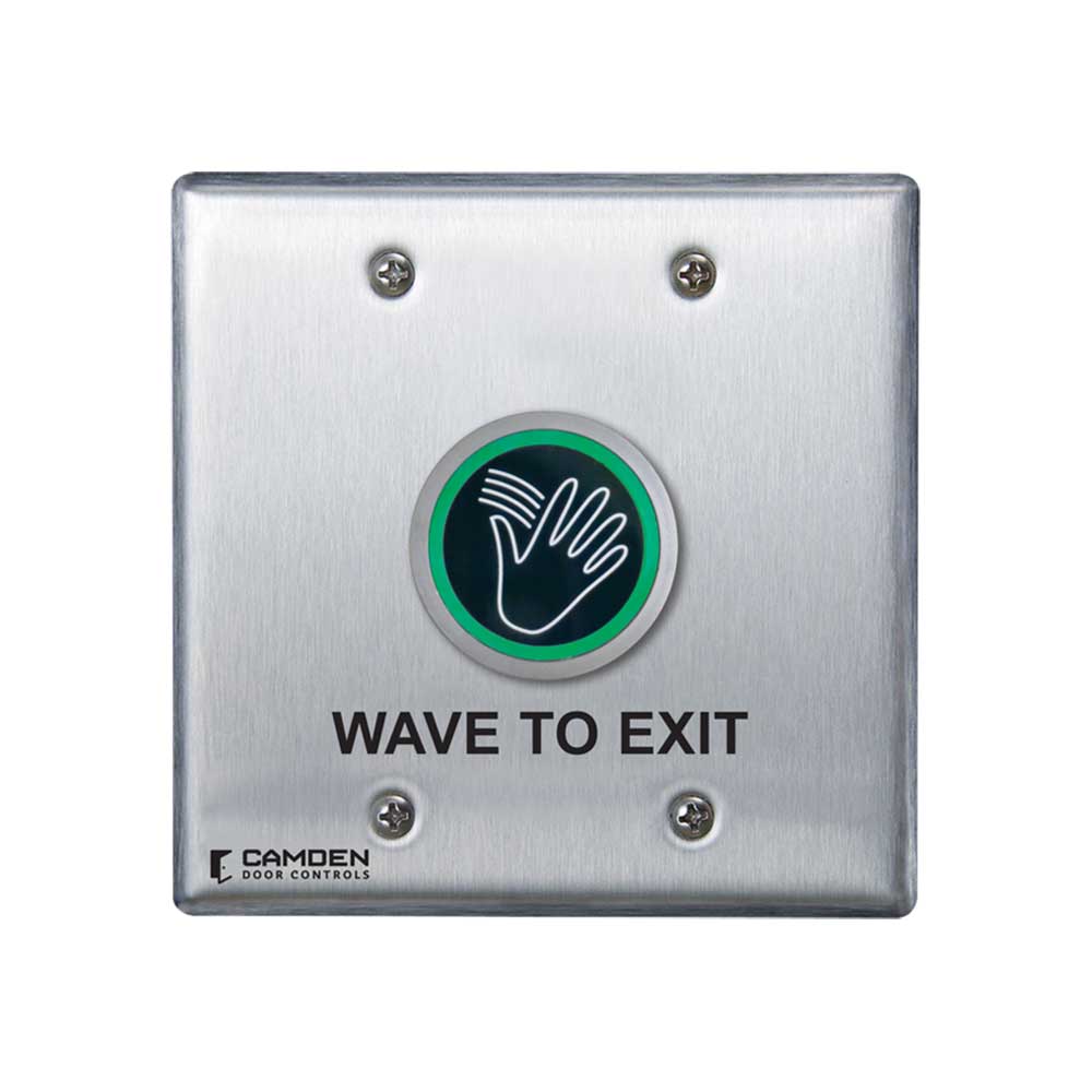 Camden - CM-241 - ValueWave+ Microwave Hands-Free Touchless Switch - Red/Green LED