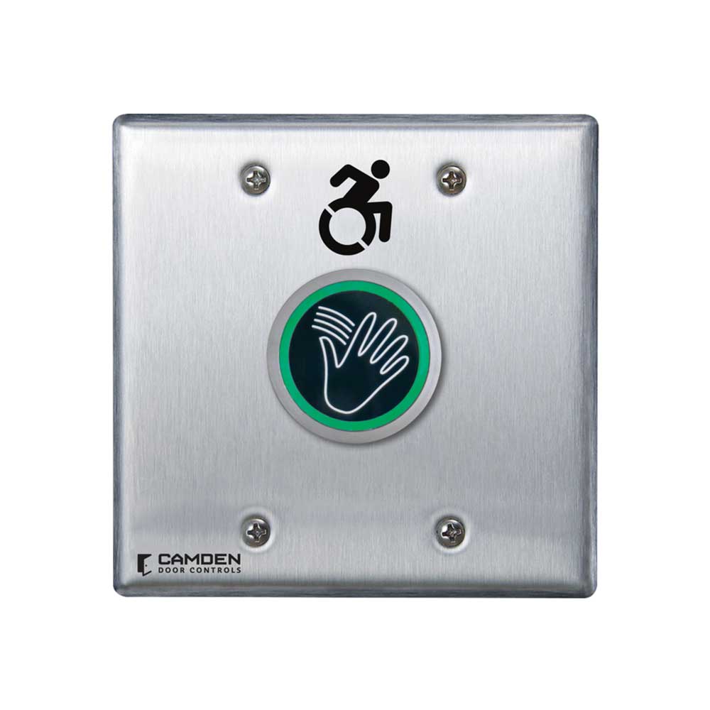 Camden - CM-241 - ValueWave+ Microwave Hands-Free Touchless Switch - Red/Green LED