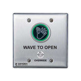 Camden - CM-241M - ValueWave+ Microwave Hands-Free Touchless Switch with Override - Red/Green LED