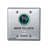 Camden - CM-241M - ValueWave+ Microwave Hands-Free Touchless Switch with Override - Red/Green LED