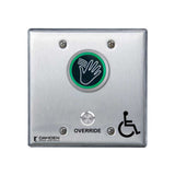 Camden - CM-241M - ValueWave+ Microwave Hands-Free Touchless Switch with Override - Red/Green LED