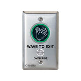Camden - CM-241M - ValueWave+ Microwave Hands-Free Touchless Switch with Override - Red/Green LED