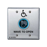 Camden - CM-242 - ValueWave+ Microwave Hands-Free Touchless Switch - Blue/Green LED