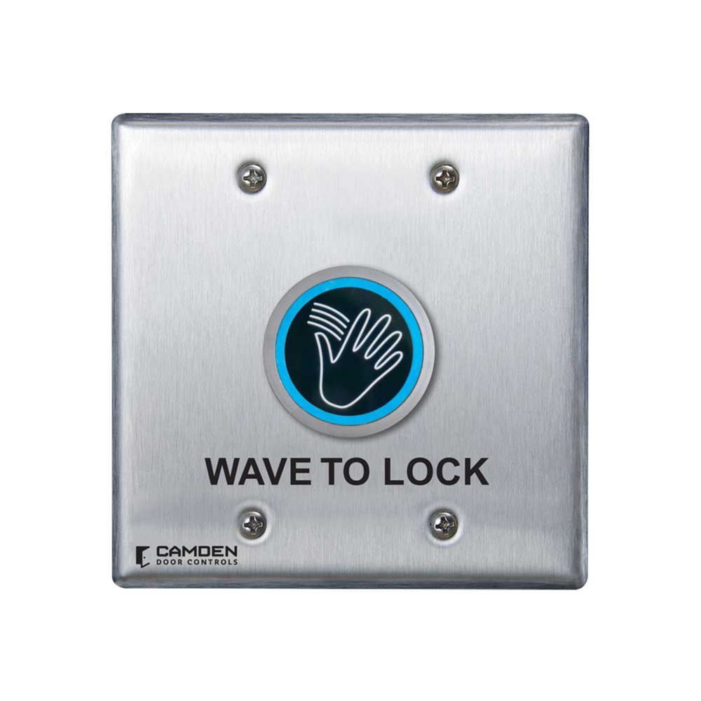 Camden - CM-242 - ValueWave+ Microwave Hands-Free Touchless Switch - Blue/Green LED