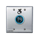 Camden - CM-242 - ValueWave+ Microwave Hands-Free Touchless Switch - Blue/Green LED