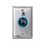 Camden - CM-242 - ValueWave+ Microwave Hands-Free Touchless Switch - Blue/Green LED