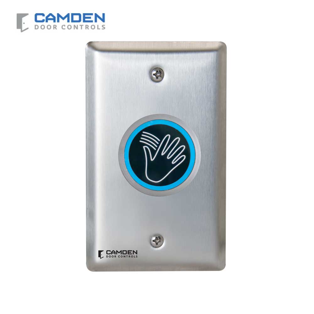 Camden - CM-242 - ValueWave+ Microwave Hands-Free Touchless Switch - Blue/Green LED