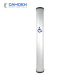 Camden CM-8436 Side Load Column Push Plate Switch - Size 36.5" x 4.5"