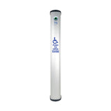 Camden CM-8436VR Side Load Push Plate Switch with Hands-Free Sensor - Size 36.5" x 4.5"