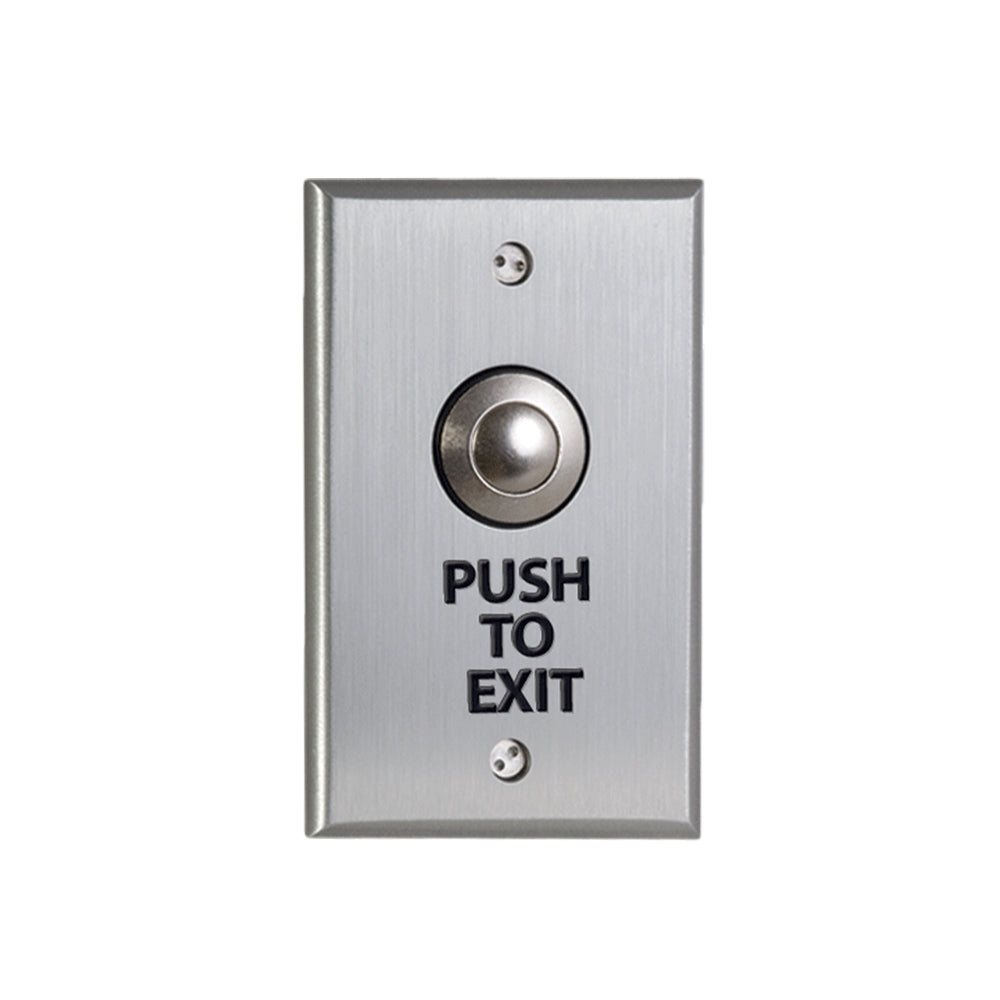 Camden CM-9080PTE Vandal Resistant Push Button Exit Switch - 12/24 VDC