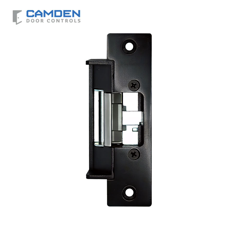 Camden CX-ED1079-BK Low Profile ANSI Universal Electric Strike - 1/2" to 5/8" Throw - Grade 1