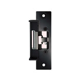 Camden CX-ED1079L-BK Low Profile ANSI Universal Electric Strike with Latch Monitoring - 1/2" to 5/8" Throw - Grade 1