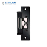 Camden CX-ED1079L-BK Low Profile ANSI Universal Electric Strike with Latch Monitoring - 1/2" to 5/8" Throw - Grade 1