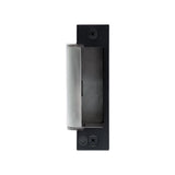 Camden CX-ED1799L-8-BK Low Profile Mortise Electric Strike for 2 Latch Monitor - 8 Black Faceplates - Grade 1