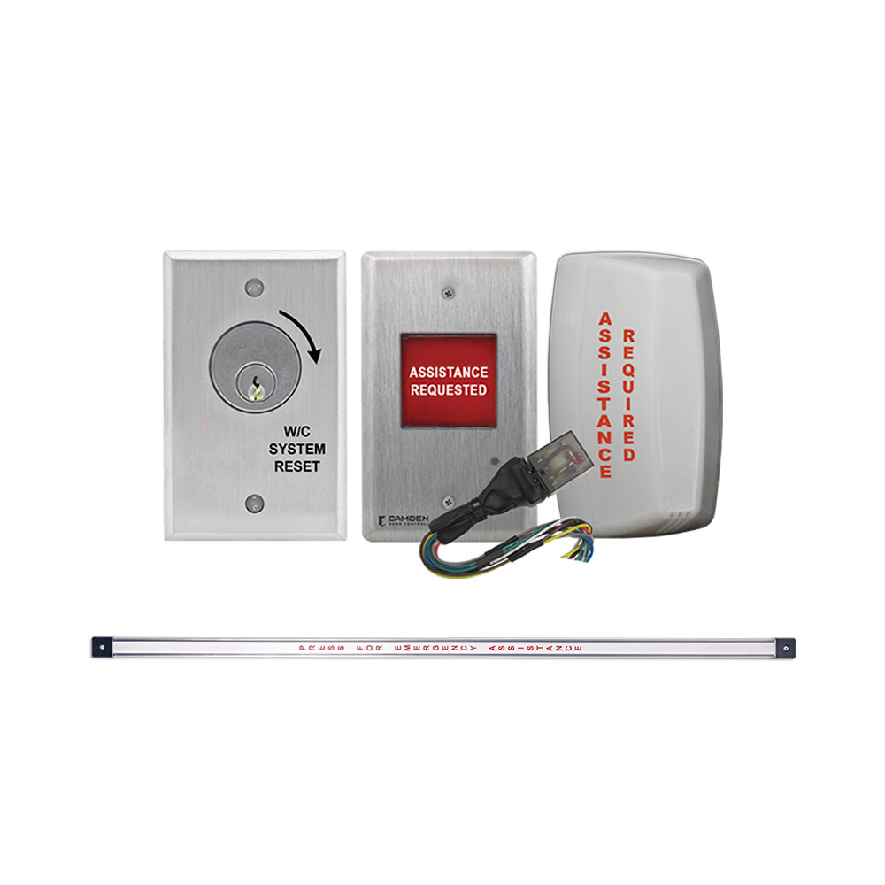 Camden CX-WEC13-TS Emergency Call System Kit with Ribbon Switch and Reset Key Switch for Quick Safety Alerts
