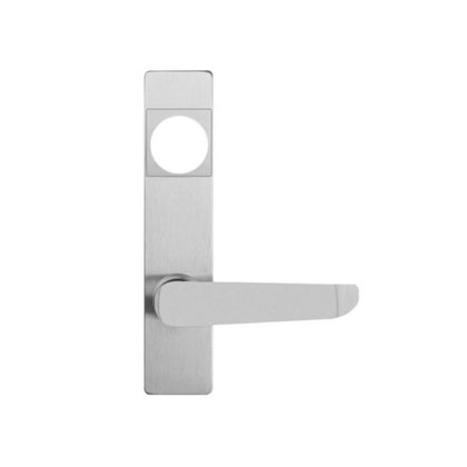 Detex - 08BN-689 - BN Lever Trim with Cylinder Hole - for Value Series Devices - Aluminum Painted