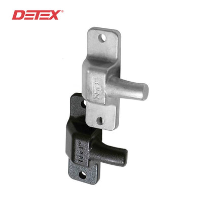 Detex - DX2 - Double Hinge Bolts - Hinge Side Locking Dead Bolt for Supplementary Protection - Gray Finish