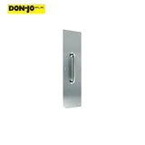 Don-Jo - 7017-630 - Pull Plate 3-1/2 Width and 15 Length with 10 CTC - 630 (Satin Stainless Steel Finish)