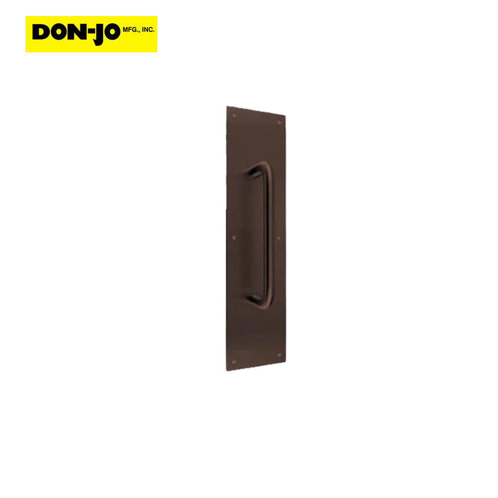 Don-Jo - 7110-613 - Pull Plate 4 Width by 16 Length with 5-1/2 CTC - 613 (Oil Rubbed Bronze Finish)