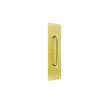 Don-Jo - 7114-605 - Pull Plate 4 Width and 16 Length with 5-1/2 CTC - 605 (Bright Brass Finish)