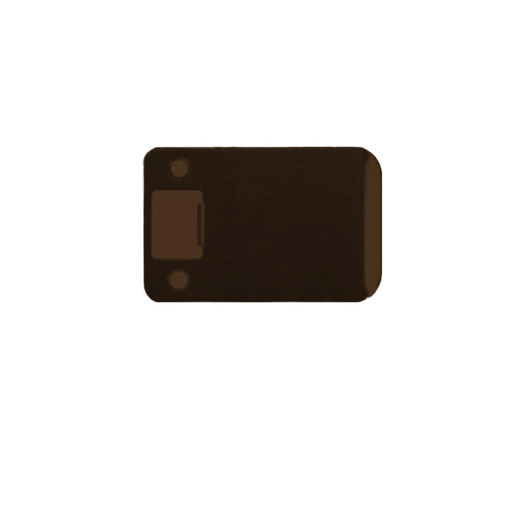 Don-Jo - 9103-DU-RC - Extended Lip Strike with 3 Width and 2-1/4 Height - DU (Duronodic Brown Coated)