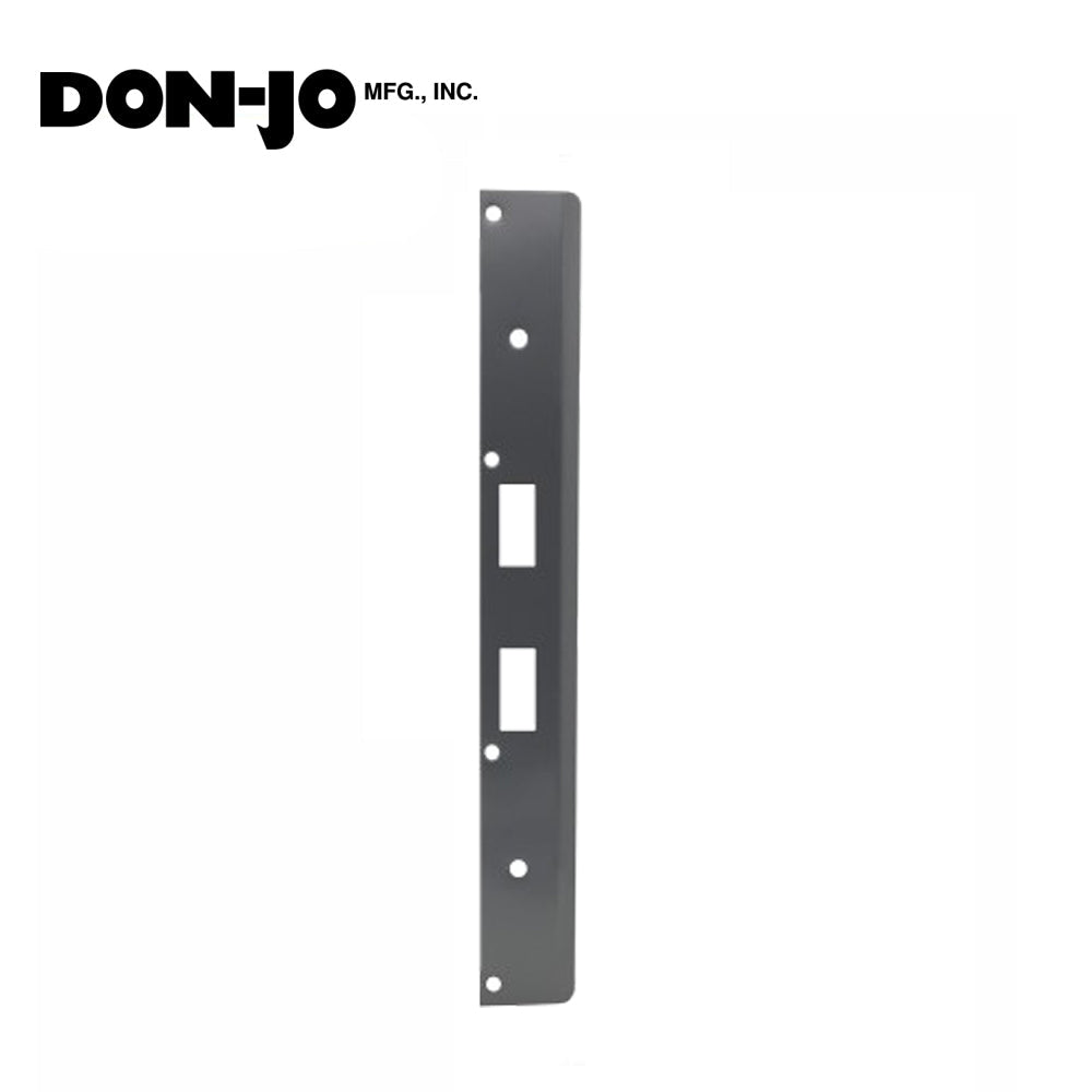 Don-Jo - AST 21382 - Double Hole Security Strike Plate -18" - SL - Silver Coated Finish