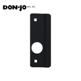 Don-Jo - GLP-307-622-LHR - Latch Protector for Aluminum Door - 622 (Flat Black Coated)