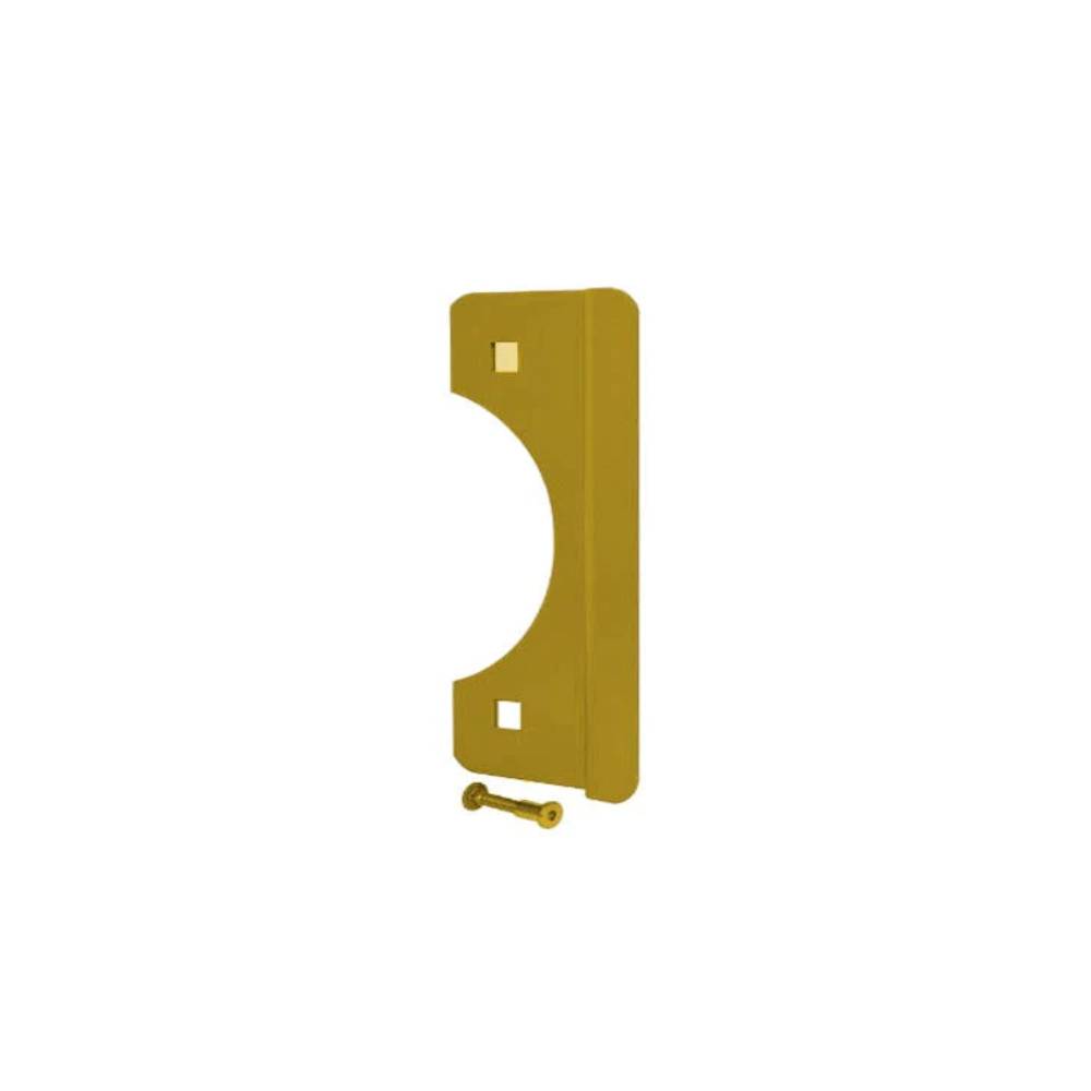 Don-Jo - SLP-206-EBF-BP - Short Type Latch Protector - BP (Bright Brass Plated Clear Coated Finish-632)