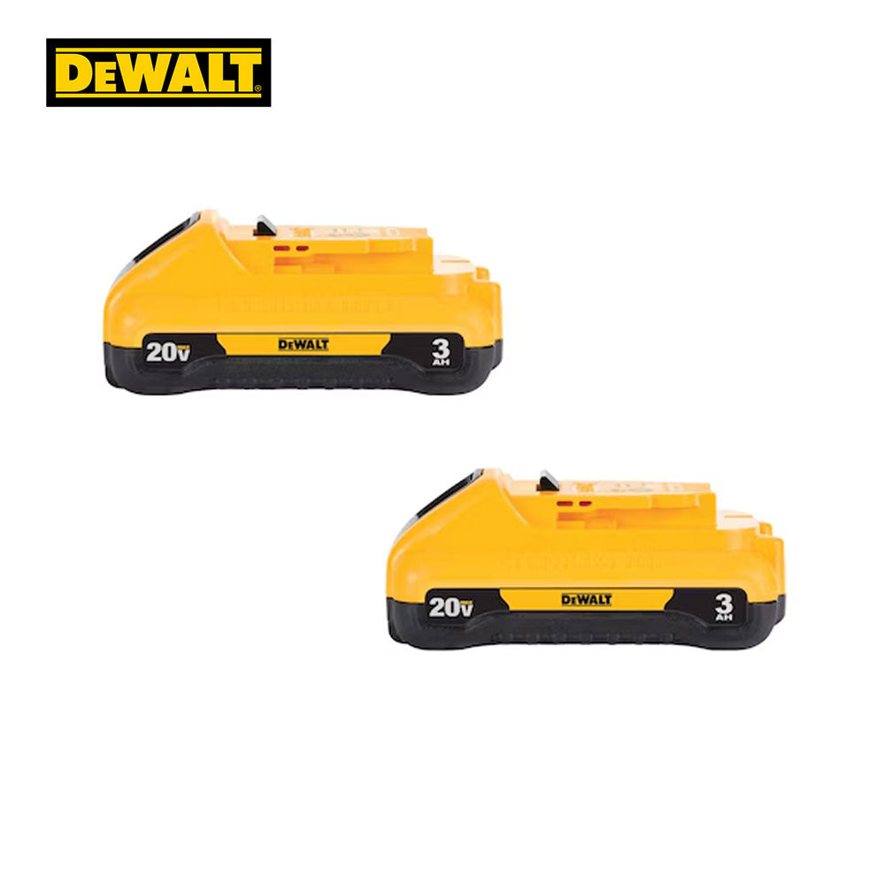 DEWALT - DCB230-2 - Compact 3Ah Lithium Ion Battery 20V MAX (2 Pack)