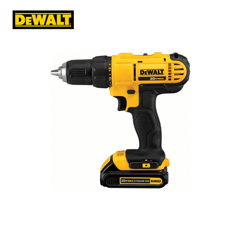 DEWALT - DCD771C2 - Compact Cordless Drill/Driver Kit 20V Max - Two Batteries and Charger Included