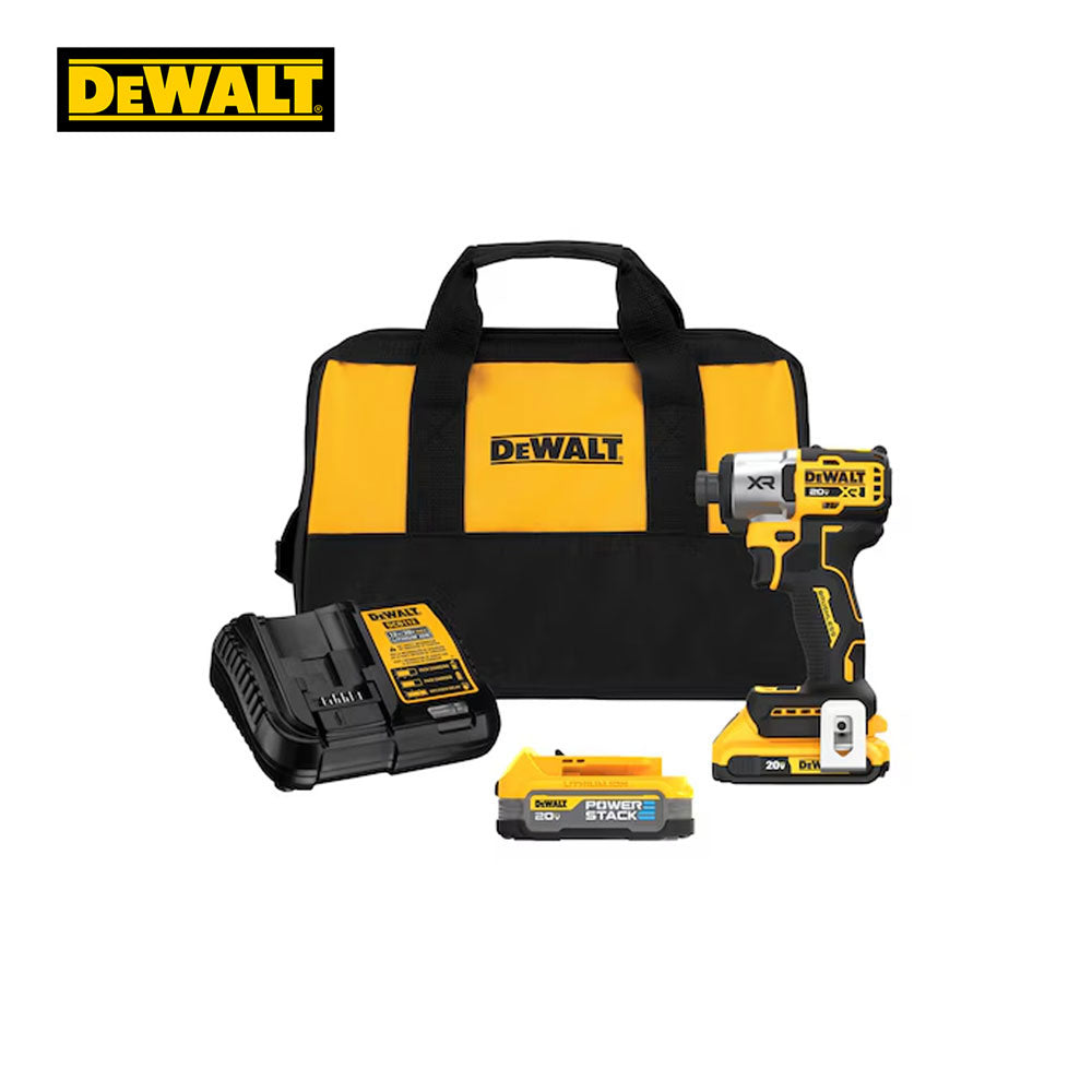 DEWALT - DCF845D1E1 - XR 3 Speed Cordless Impact Driver 20V MAX - Battery and Charger Included
