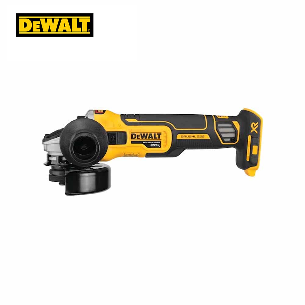 DEWALT - DCG405B - XR Slide Switch Small Angle Grinder with Kickback Brake 20V MAX - 4-1/2" (Tool Only)