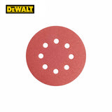 DEWALT - DW4304-X - Random Orbit Sandpaper 150 Grit 8 Hole Hook and Loop - 5" (10 Pack)