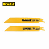 DEWALT - DW4808-2 - Bi-Metal Reciprocating Saw Blade - 14 TPI Straight Back - 6" (2 Pack)