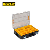 DEWALT - DWST17805 - TSTAK V Organizer with Clear Lid - Small Parts Tool Box - Removable Compartments
