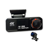 ECS AUTO PARTS - A8 - Car Dash Cam - 4K and 2K Lens - GPS - Wifi Video Recorder - BSD