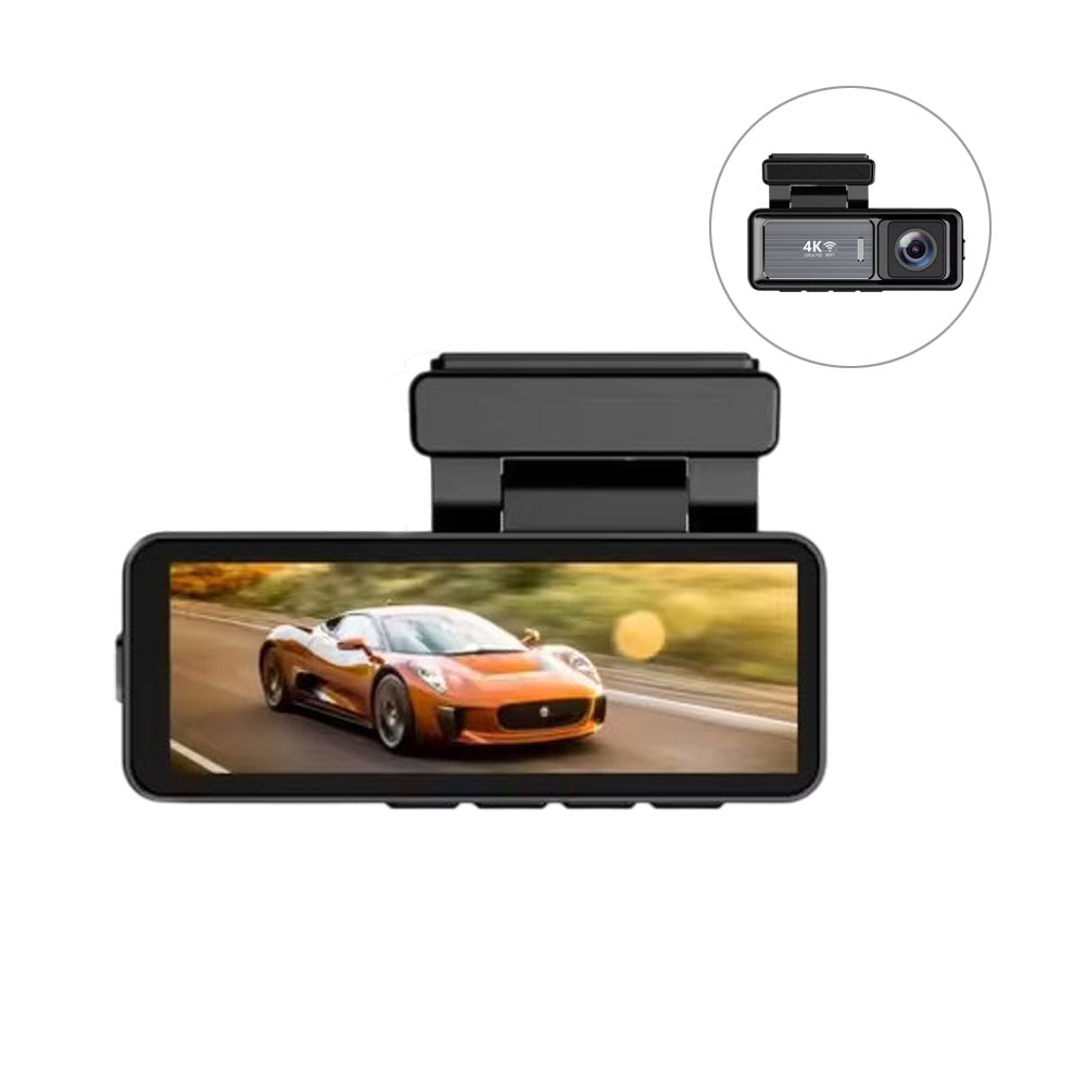 ECS AUTO PARTS - A3 Pro - Car Dash Cam - 4K and 1080P Lens - Wifi Video Recorder