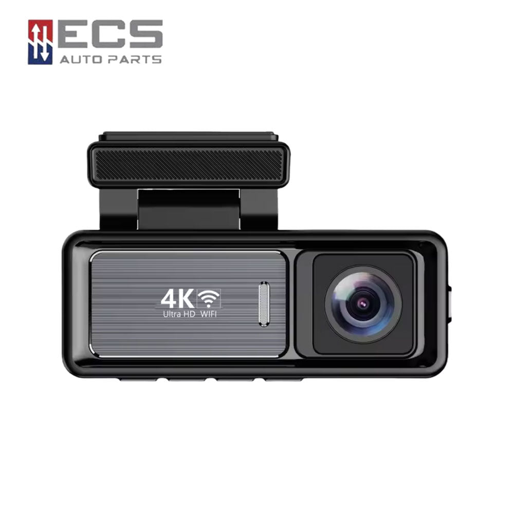 ECS AUTO PARTS - A3 Pro - Car Dash Cam - 4K and 1080P Lens - Wifi Video Recorder