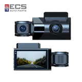 ECS AUTO PARTS - AK12 - Car Dash Cam - Dual Lens - Wifi Video Recorder