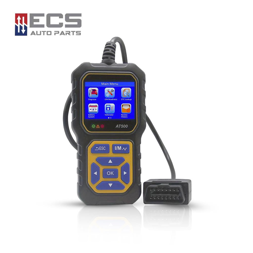 O2 Sensor Ecs ECS AUTO PARTS AT500 OBD2 Diagnostic Scanner Code Reader Tool for Engi