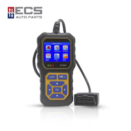 ECS AUTO PARTS AT500 OBD2 Diagnostic Scanner Code Reader Tool for Engine System, On Board Monitoring & O2 Sensor Vehicle