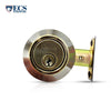 ECS HARDWARE - Durable Combo Lockset w/ Single Knob & Deadbolt - Entrance - Antique Bronze - Grade 3 (KW1)
