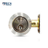 ECS HARDWARE - Durable Combo Lockset w/ Single Knob & Deadbolt - Entrance - Stainless Steel - Grade 3 (SC1)
